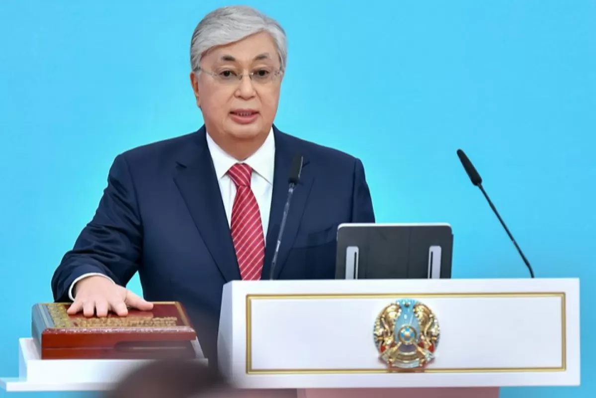 Proteste în Kazahstan în ziua învestirii președintelui reales, Kassym-Jomart Tokayev