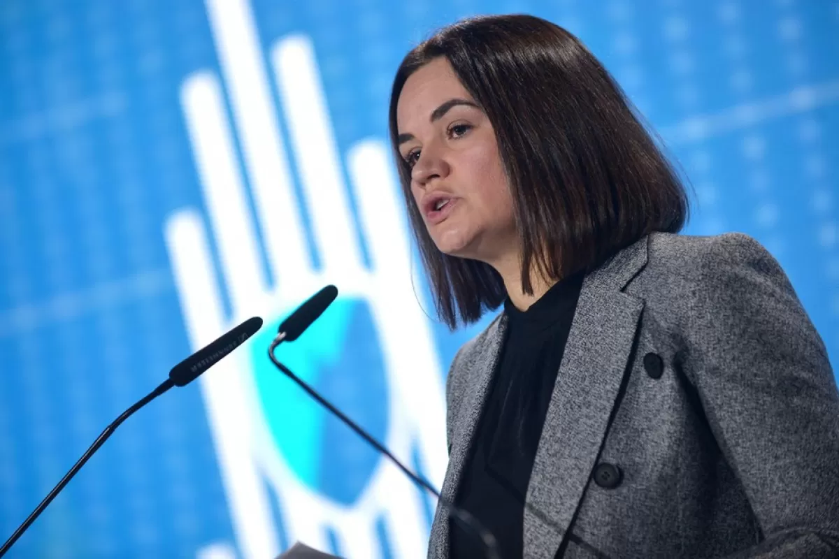 Lidera opoziţiei din Belarus este la Bucureşti pentru a participa la o importantă conferinţă de securitate