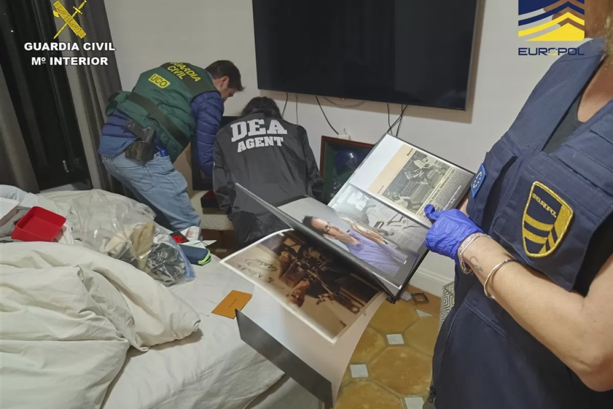 Europenii elimină încă o rețea majoră de traficanți de droguri, cu ajutorul americanilor