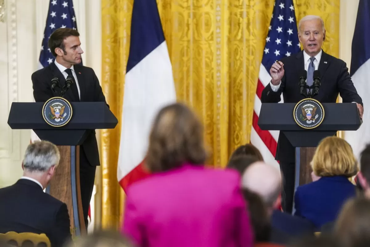 RĂZBOI ÎN UCRAINA: Statele Unite și Franța își reiterează sprijinul pentru Kiev