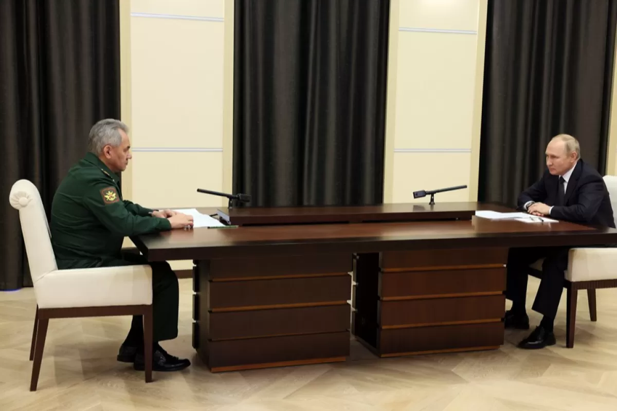 RĂZBOI ÎN UCRAINA: Președintele rus, Vladimir Putin, s-a întâlnit cu comandanții militari ai invaziei