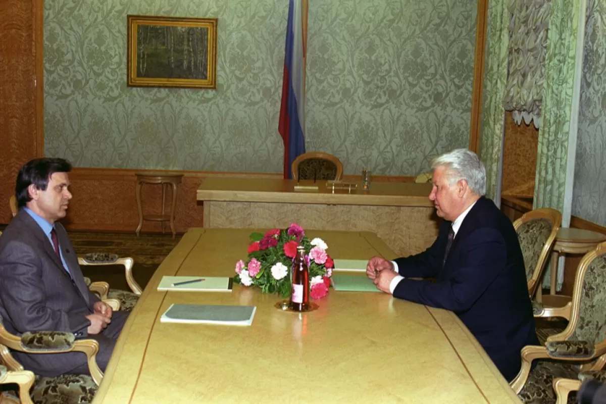 A murit cecenul Ruslan Hasbulatov, primul șef al parlamentului Rusiei post-sovietice