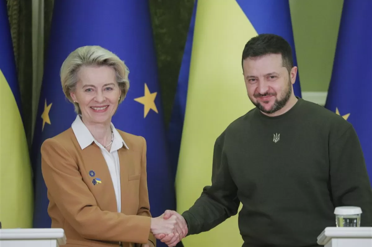 RĂZBOI ÎN UCRAINA: Președintele ucrainean, Volodimir Zelenski, spune că Rusia vrea să se răzbune pe Europa care a sprijinit Kievul