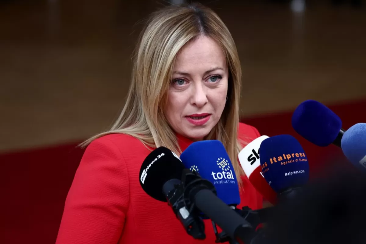 Premierul italian, Giorgia Meloni, merge la Kiev