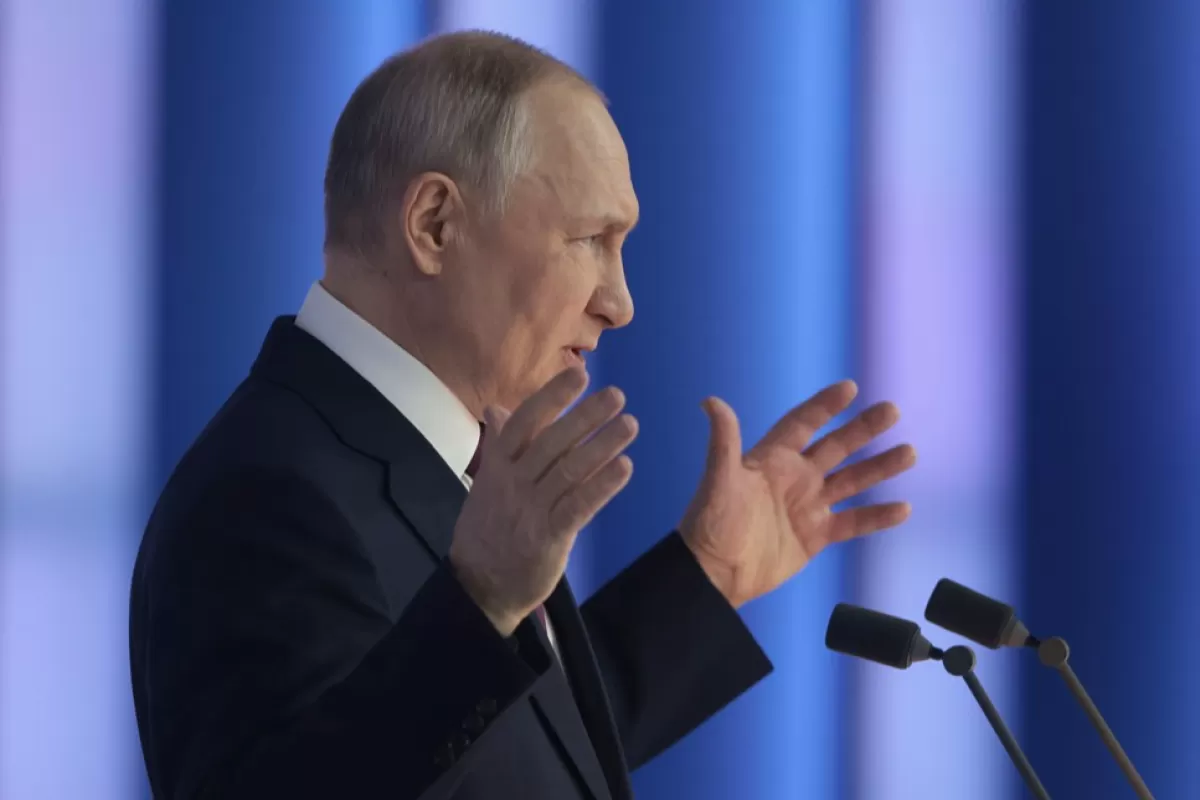 Președintele rus, Vladimir Putin, a anunțat că Moscova își suspendă participarea la acordul New Start, privind dezarmarea nucleară