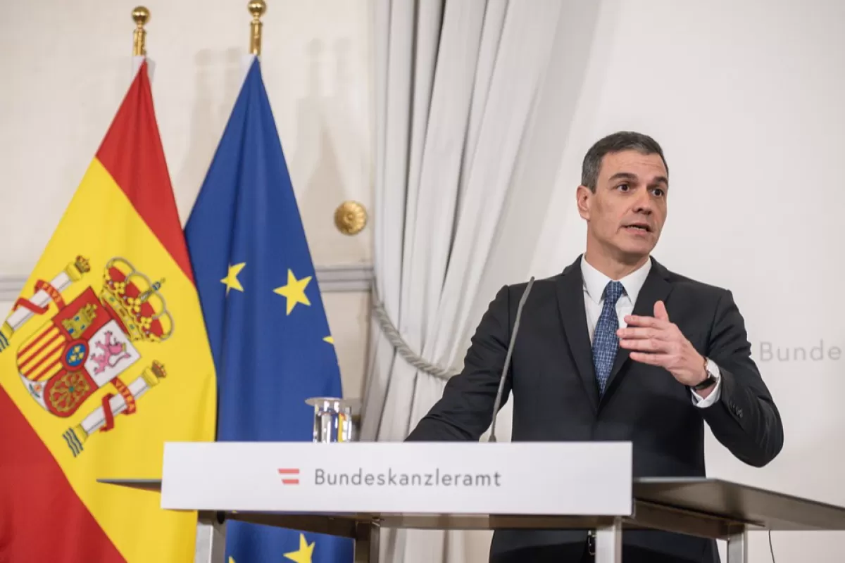 Premierul spaniol, Pedro Sanchez, e la Kiev