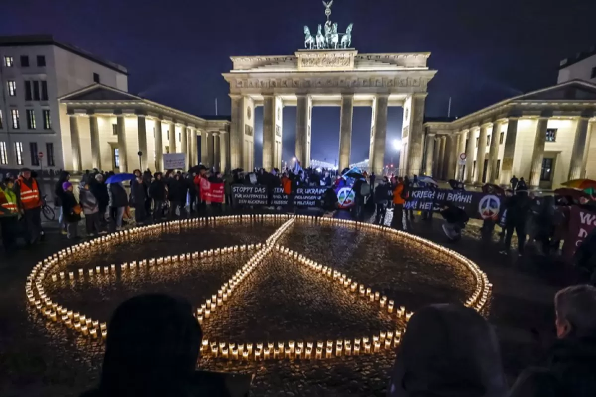 Manifestări de sprijin pentru Ucraina în capitalele lumii