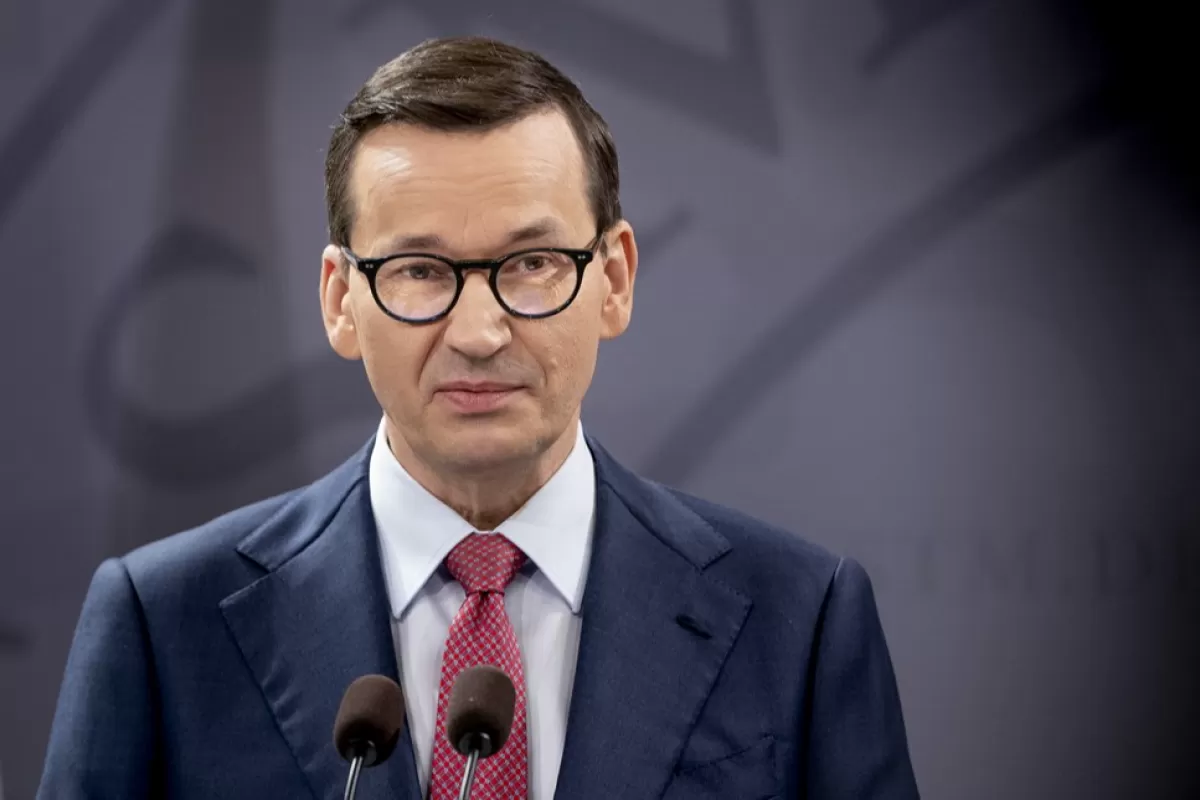 Premierul polonez, Mateusz Morawiecki, e la Kiev