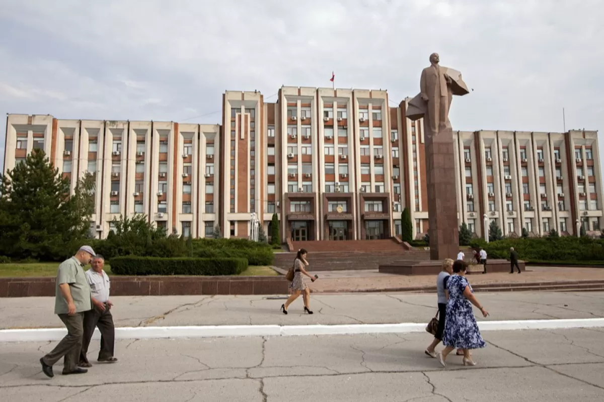 Șeful separatiștilor pro-ruși din Transnistria, Vadim Krasnoselski, a îndemnat populația la calm