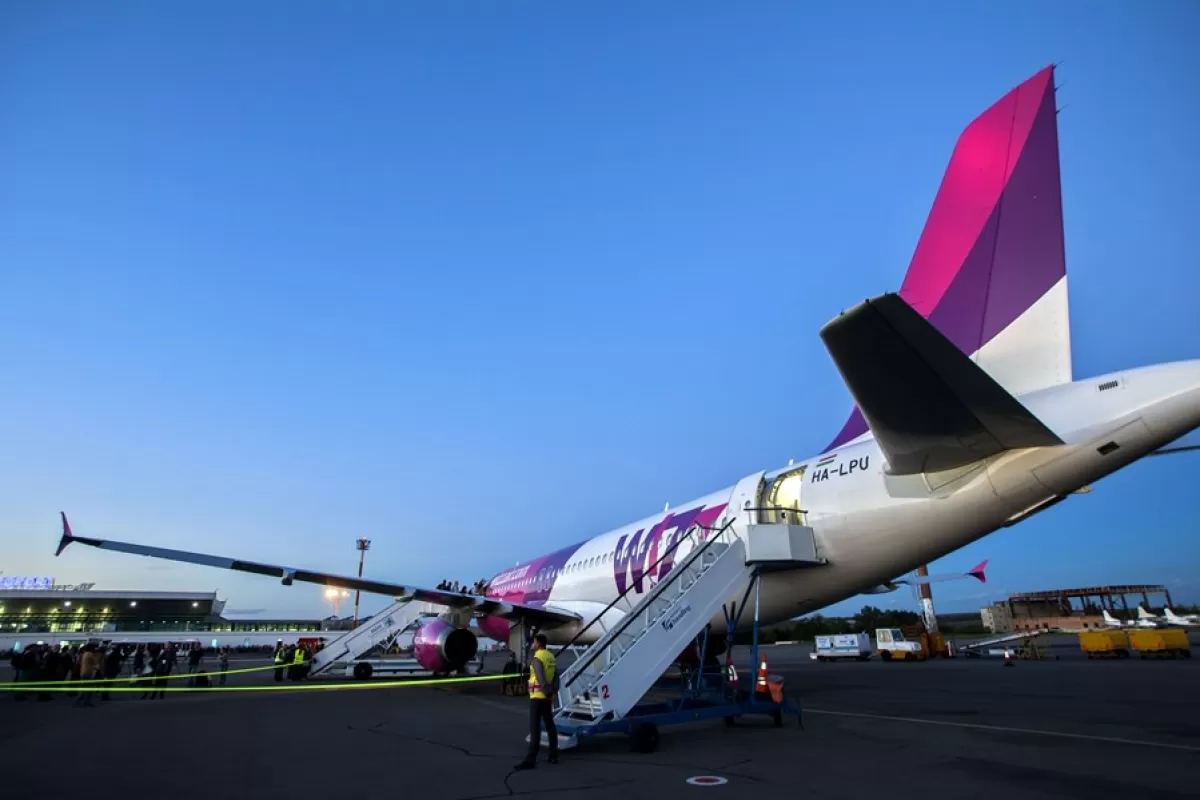 Compania aeriană low-cost Wizz Air își suspendă toate zborurile către și dinspre Chișinău