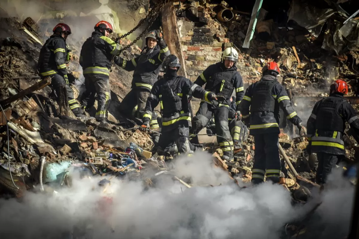 Atac cu drone la Kiev