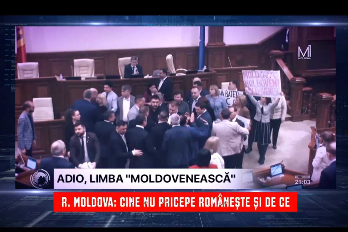 Limba română înlocuiește „limba moldovenească