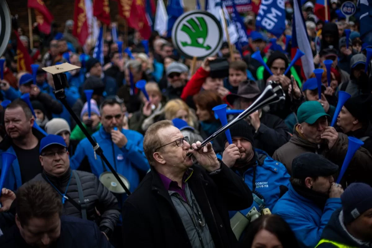 Proteste în Cehia împotriva creșterii vârstei de pensionare