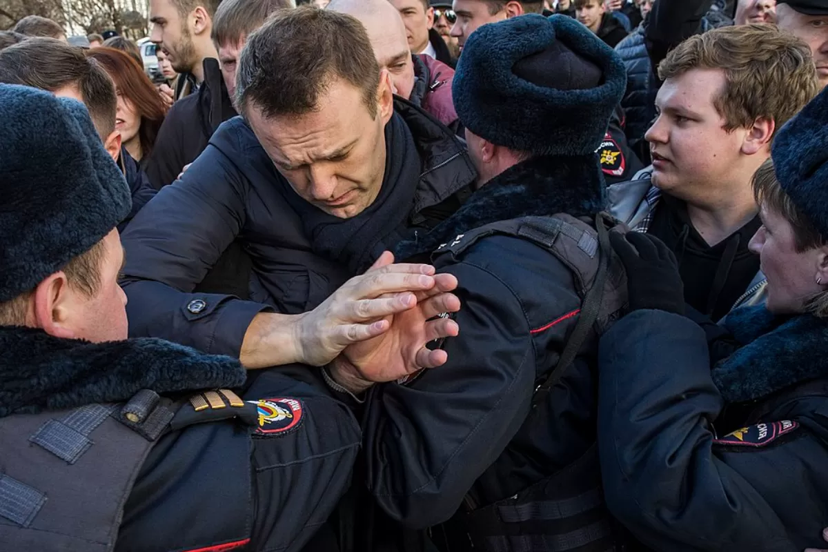 Poliţia rusă a arestat sute de participanţi la manifestaţiile neautorizate în care se cere eliberarea opozantului Alexei Navalnîi