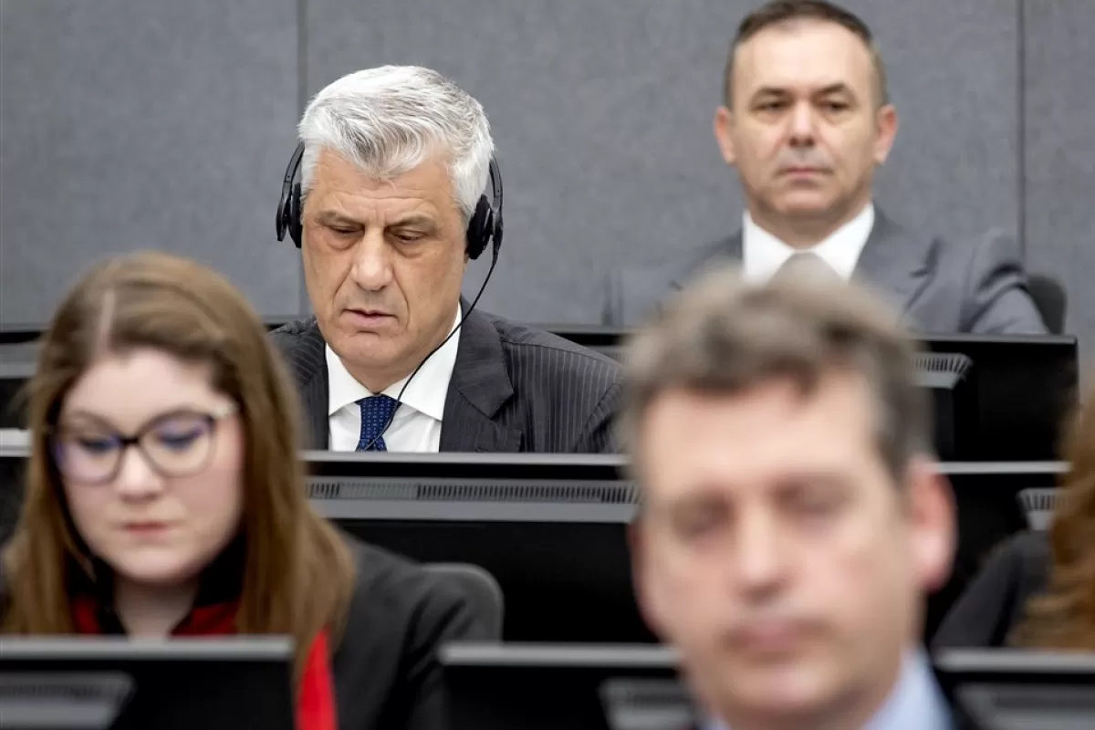 Fostul președinte al Kosovo, Hashim Thaci pledează nevinovat pentru crime de război