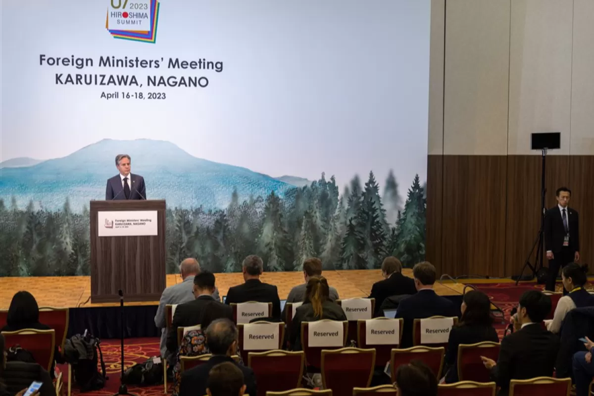 Ţările G7 avertizează că orice ajutor dat Rusiei în războiul din Ucraina va fi plătit scump