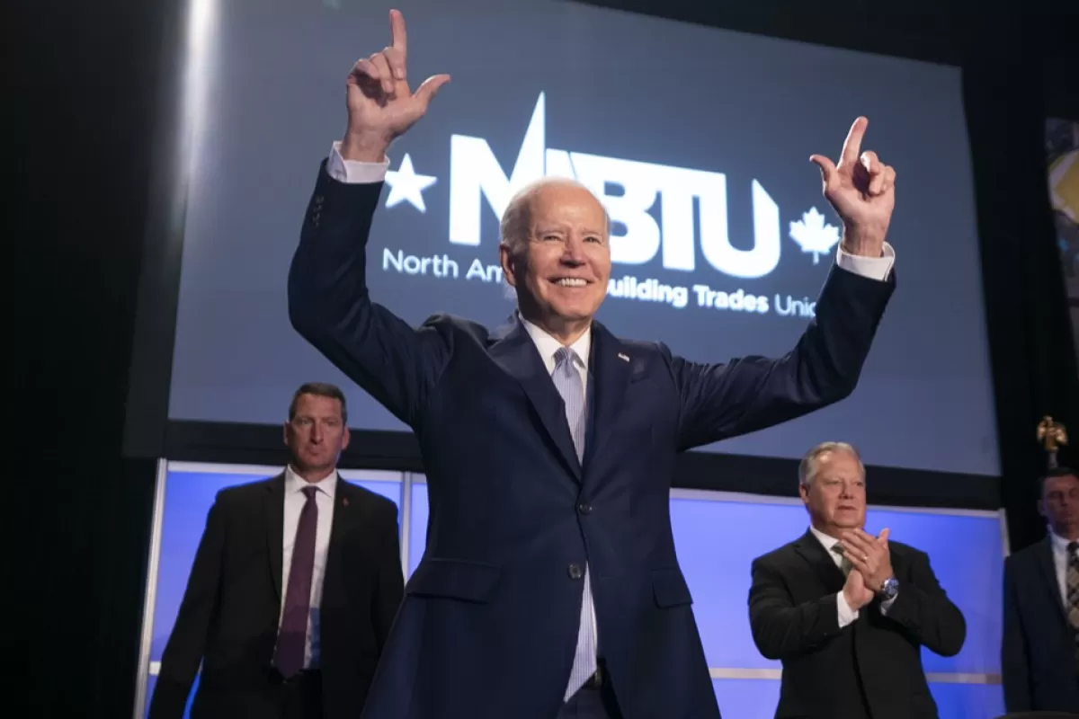 Joe Biden candidează din nou la președinția Statelor Unite