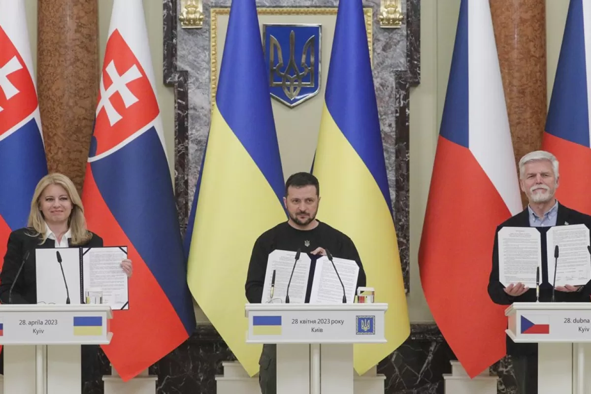 Cehia și Slovacia își reafirmă solidaritatea cu Ucraina în fața invaziei ruse