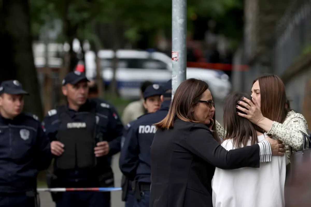 Masacru într-o școală din Belgrad