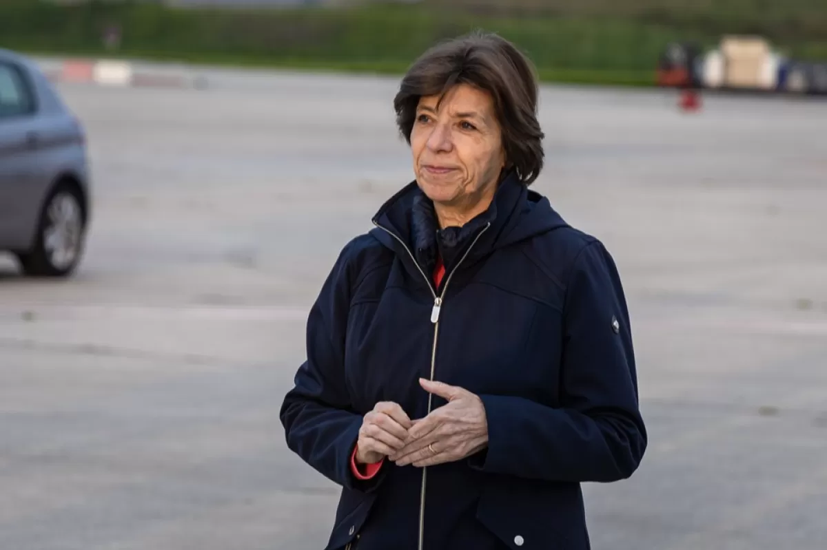 Șefa  diplomației franceze, Catherine Colonna, găsește bizară povestea dronelor care l-ar fi vizat pe președintele rus, Vladimir Putin