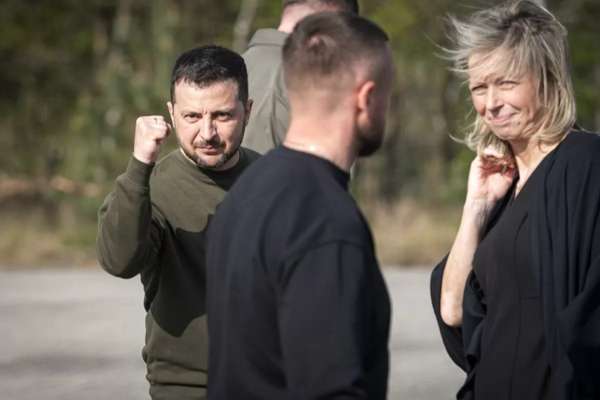 Președintele ucrainean, Volodimir Zelenski, susține că Rusia va fi învinsă la fel ca nazismul