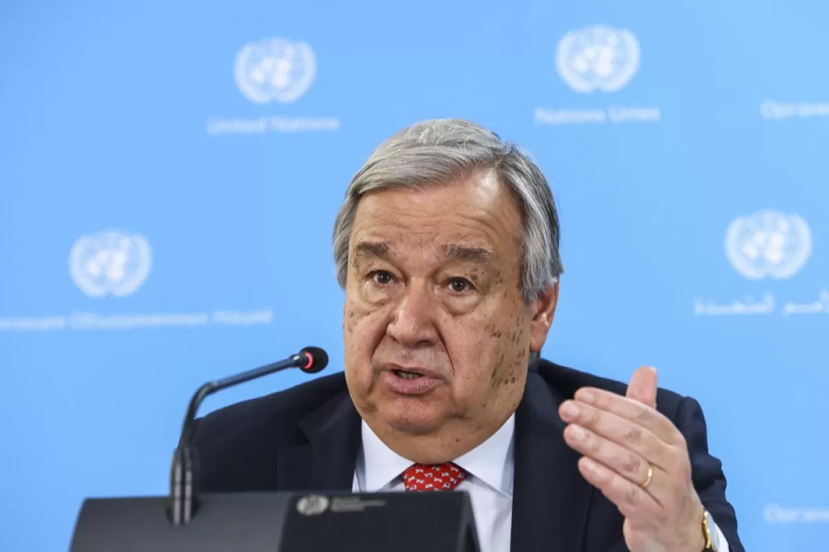 Secretarul general al ONU, Antonio Guterres: o negociere de pace e imposibilă acum
