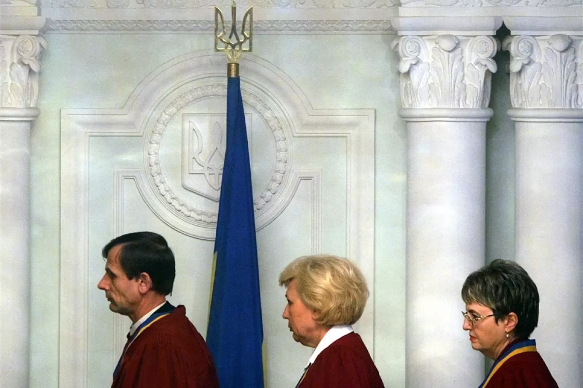 Arestare la vârful justiției ucrainene, într-un dosar de corupție