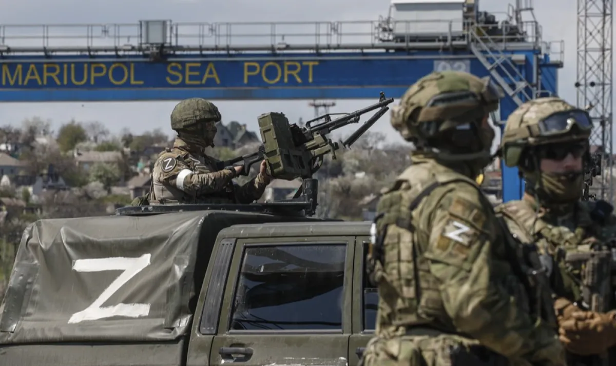 PROPAGANDĂ DE RĂZBOI: Marea Azov e o mare internă a Rusiei