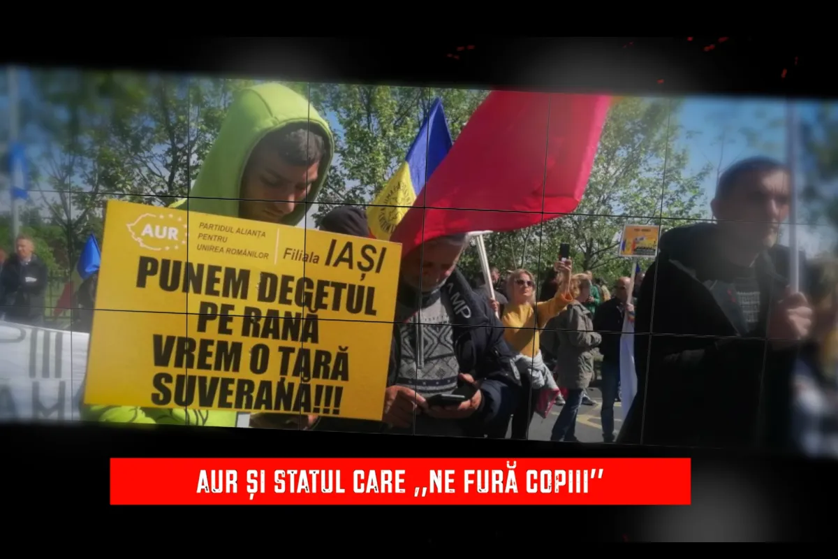Breaking Fake News: AUR şi statul care „ne fură copiii” (@TVR1)