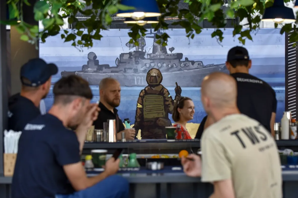 Președintele ucrainean, Volodimir Zelenski, a vizitat Insula Șerpilor