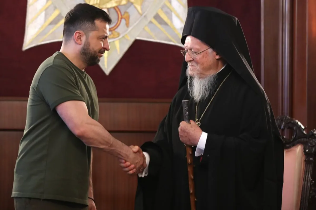 Patriarhul Ecumenic Bartolomeu se roagă pentru victimele războiului