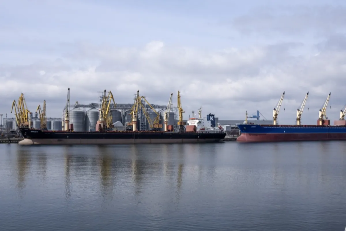 Infrastructura portuară de la Odesa a fost avariată de rachete rusești