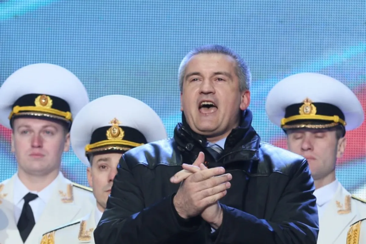 Incendiu pe un teren militar din Crimeea anexată