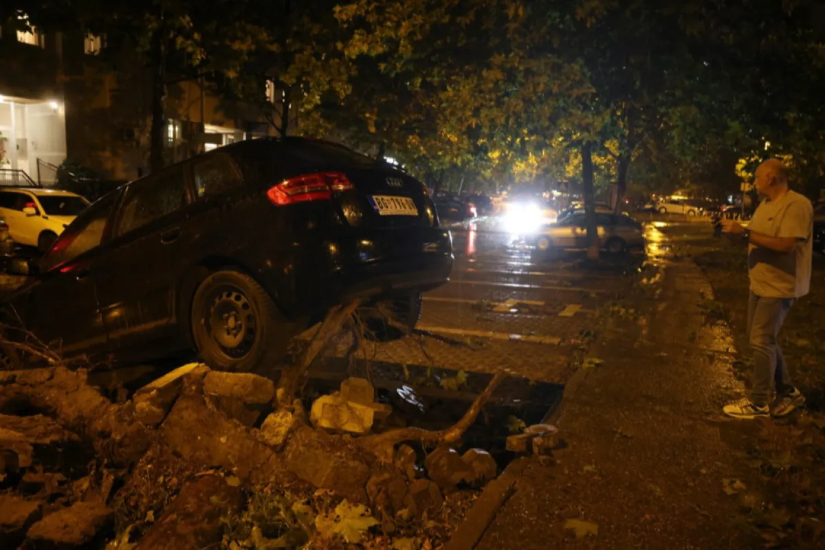 Furtunile fac ravagii în Balcanii de Vest