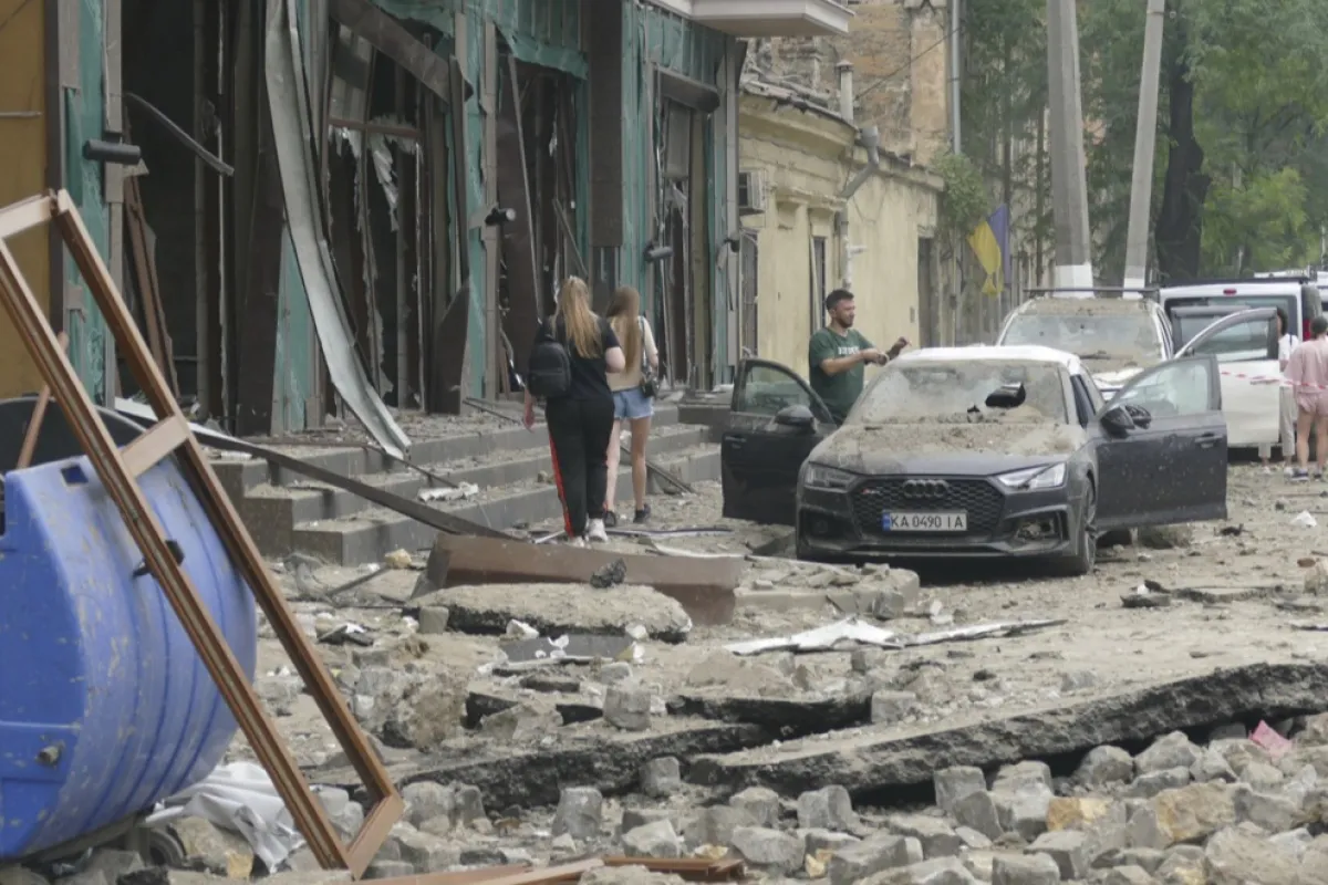 Rachetele rusești au lovit orașul Odesa