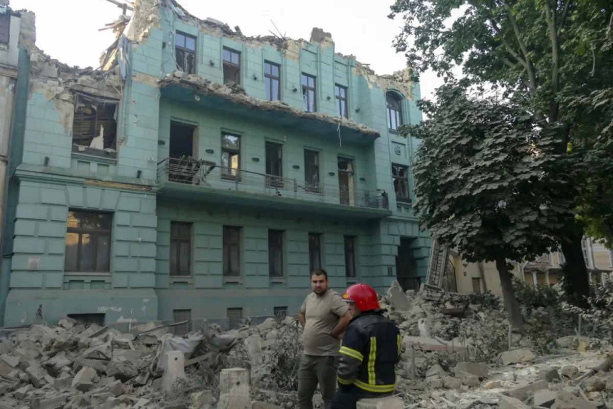 Rachetele rusești au lovit orașul Odesa