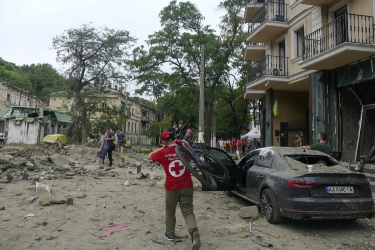 Rachetele rusești au lovit orașul Odesa