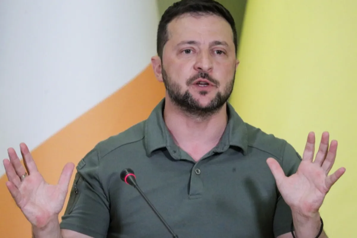 Președintele Volodimir Zelenski cere ridicarea la termen a embargoului asupra a cerealelor ucrainene