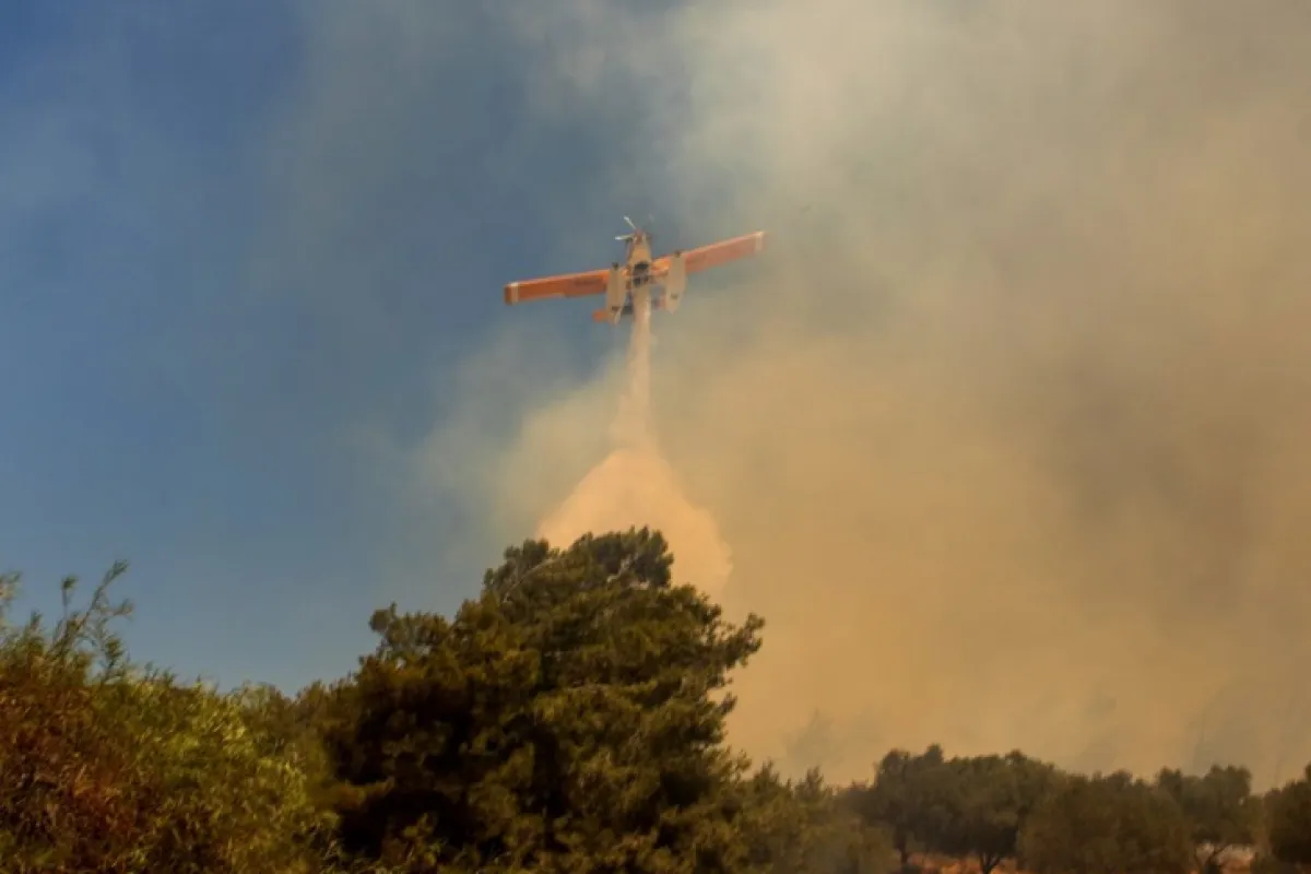 Primele victime ale incendiilor de pădure din Grecia