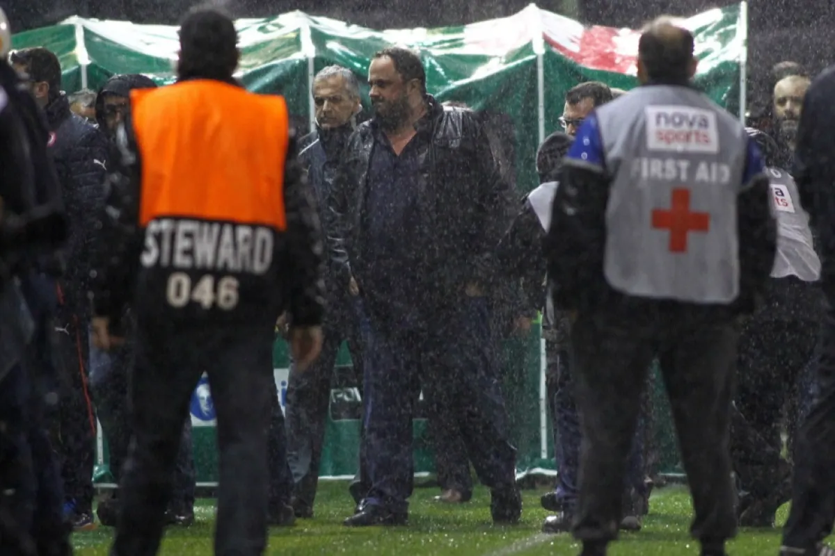 Violenţe la Atena în ajunul unui meci de fotbal din Liga Campionilor