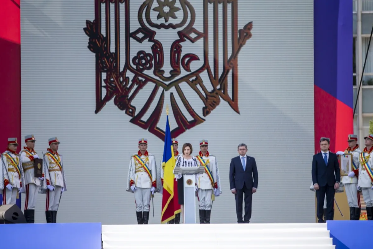 Președinta Republicii Moldova, pro-occidentala Maia Sandu, cere mai mult sprijin pentru Ucraina vecină