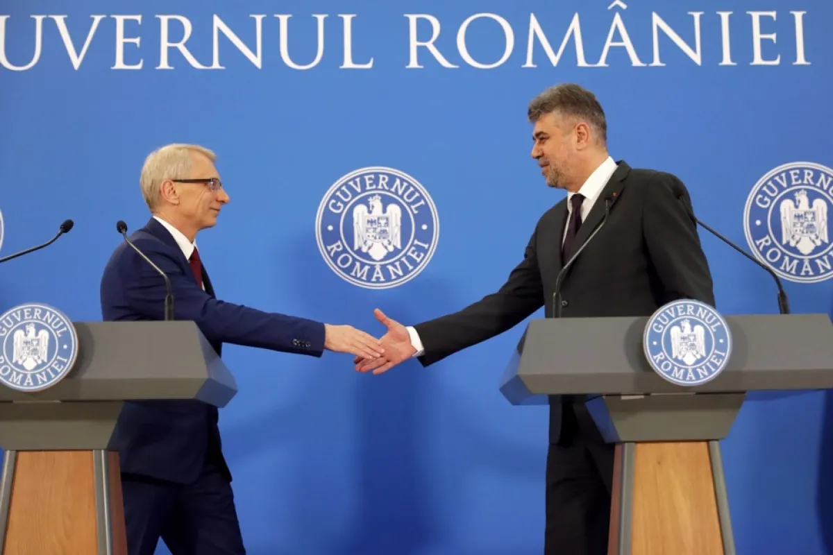Premierul Marcel Ciolacu participă la reuniunea România - Bulgaria - Grecia