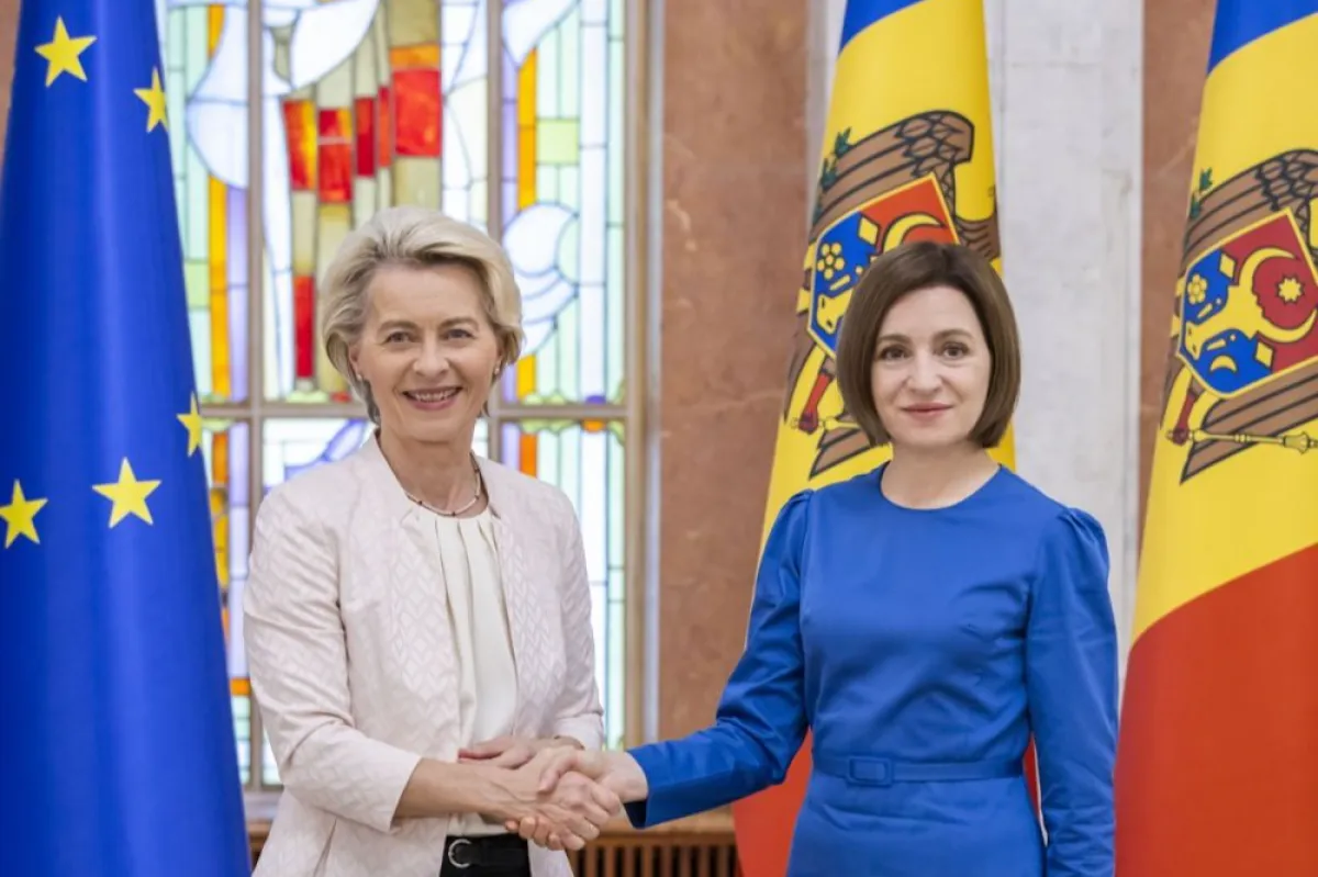 Preşedinta Comisiei Europene, Ursula von der Leyen, merge, din nou, la Chişinău