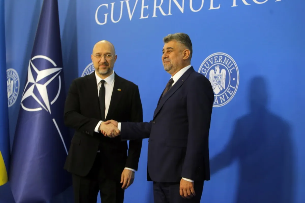 Marcel Ciolacu, în vizită oficială la Kiev