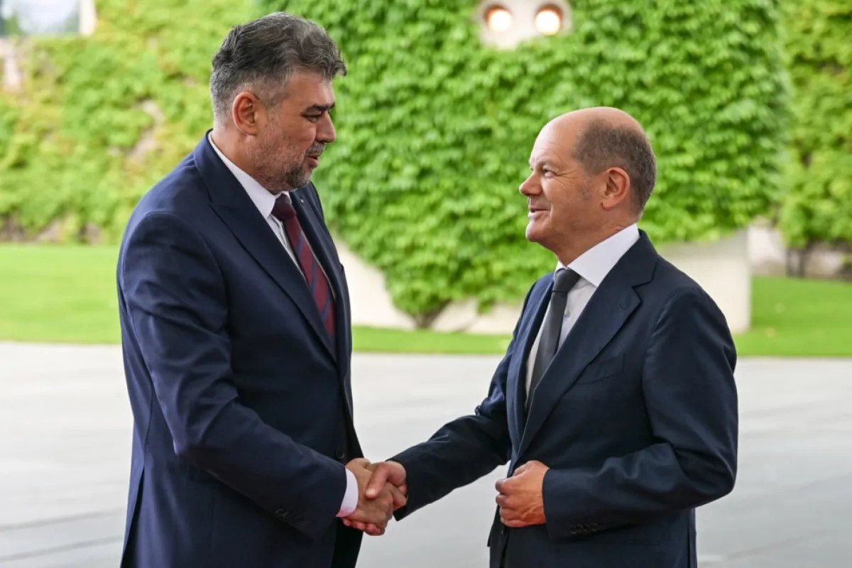 Marcel Ciolacu se întâlnește mâine cu cancelarul german Olaf Scholz