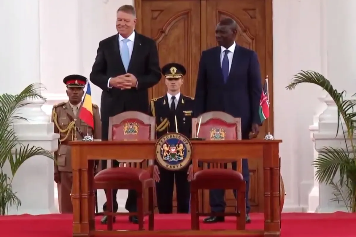 Președintele Iohannis și-a început turneul african