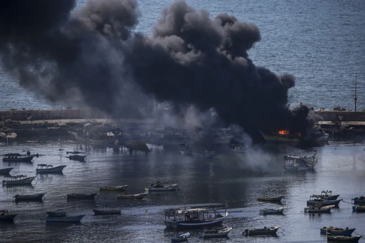 Armata israeliană anunţă că a capturat portul Gaza