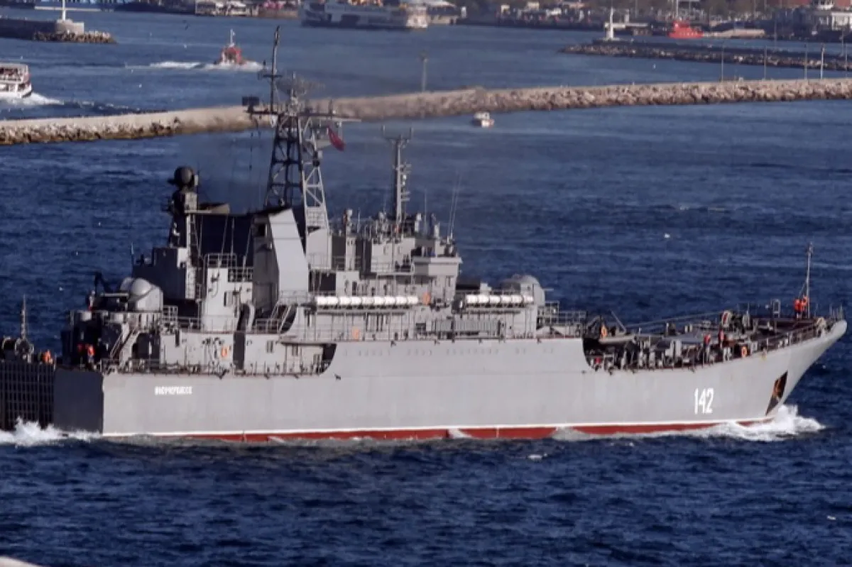 Ucrainenii mai distrug o navă rusească de război în Marea Neagră