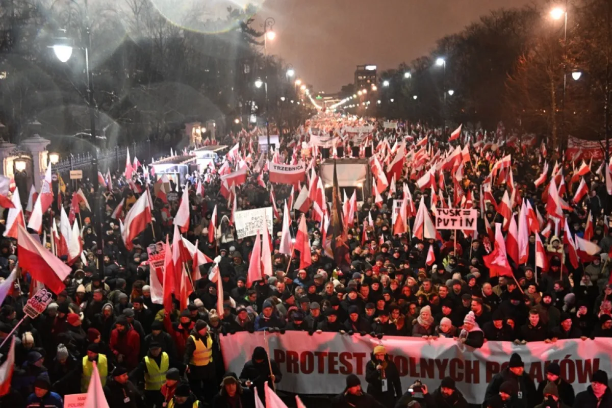 Protest masiv în Polonia împotriva încarcerării a doi foști miniștri conservatori