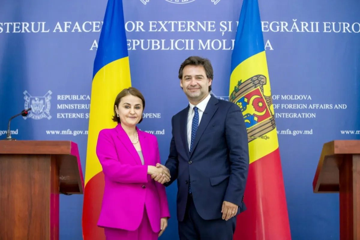 Ministrul de Externe al Republicii Moldova, Nicu Popescu, vine la București